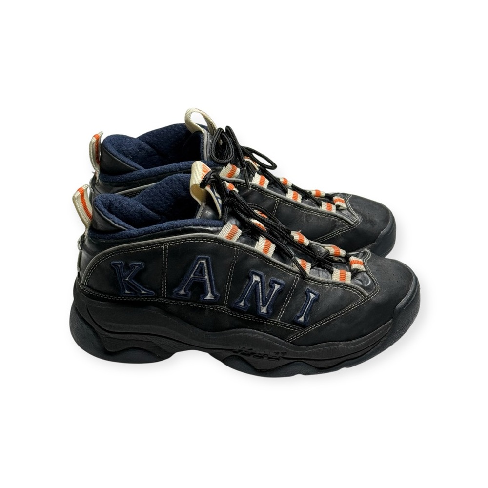 Vintage 90’s: OG Karl Kani Sport ミ★ High Top Basketball Shoes ミ★ Black 10.5 ミ★ - Picture 2 of 16